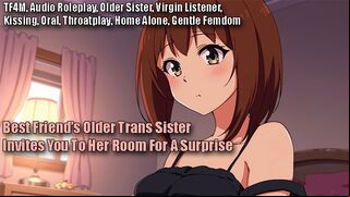 [TF4M] Your Best Friend’s Older Trans Sister Invites You To Her Room For A Surprise [ASMR Roleplay]